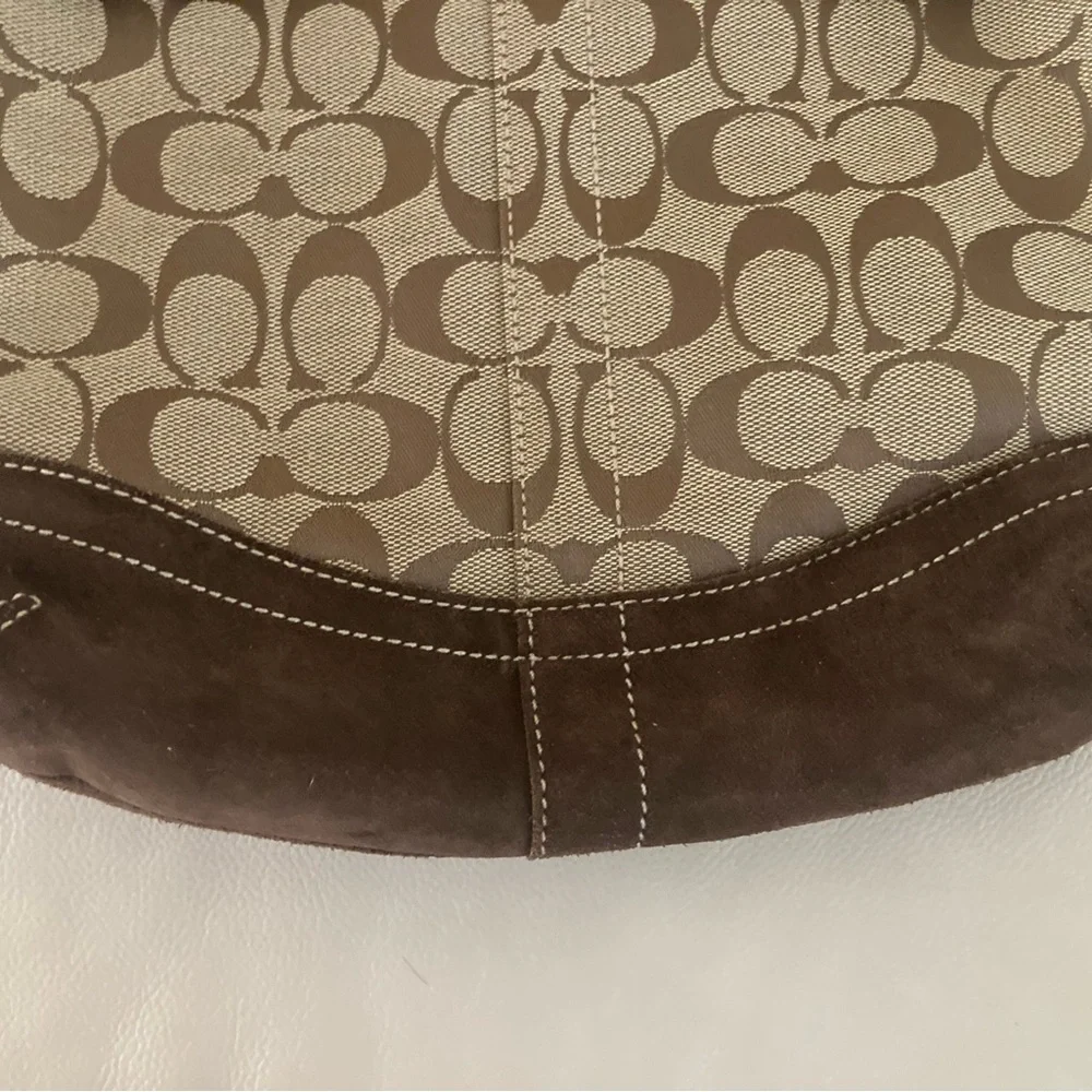 Vintage signature soho Coach No.F05K-3574 convertible shoulder Bag - Picture 6 of 14